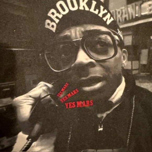 Jordan Brand Spike Lee Mars Blackmon "Yes Mars" Graphic Tee Large - Picture 5 of 9